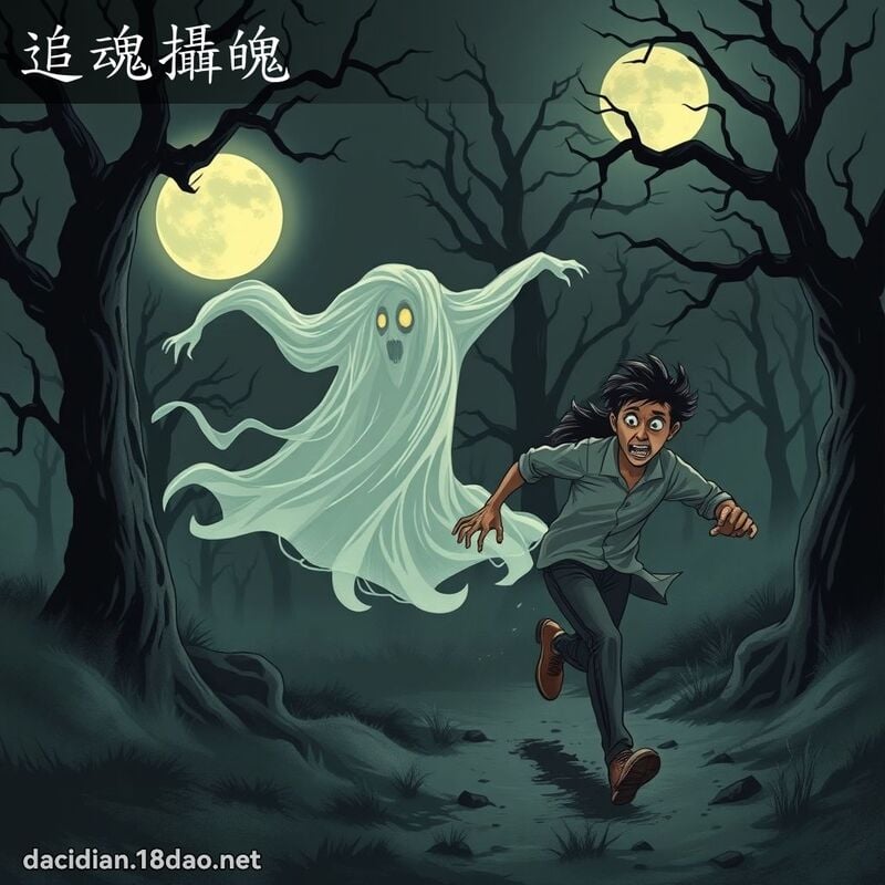 追魂攝魄 - 國語大辭典配圖