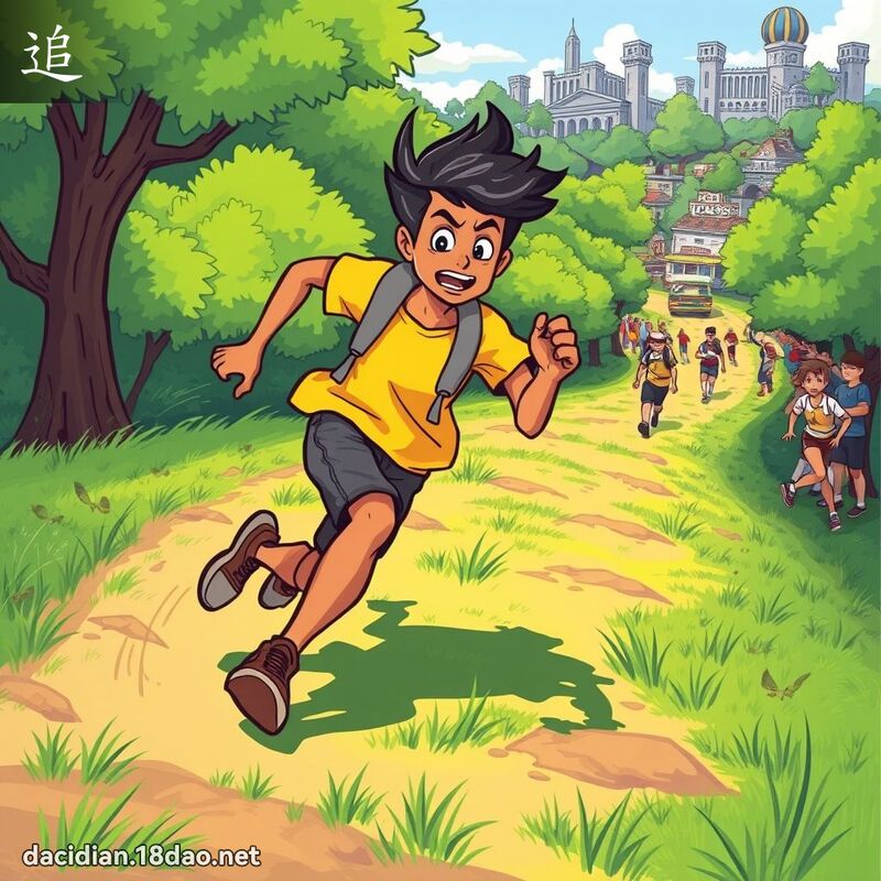 汉字: 追 (多音字)