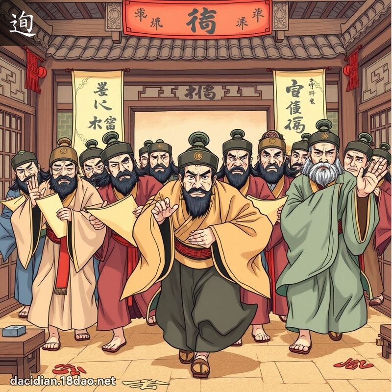 迿 - 国语大辞典配图