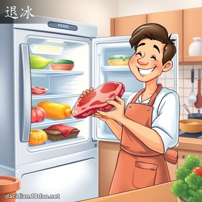 退冰 - 国语大辞典配图