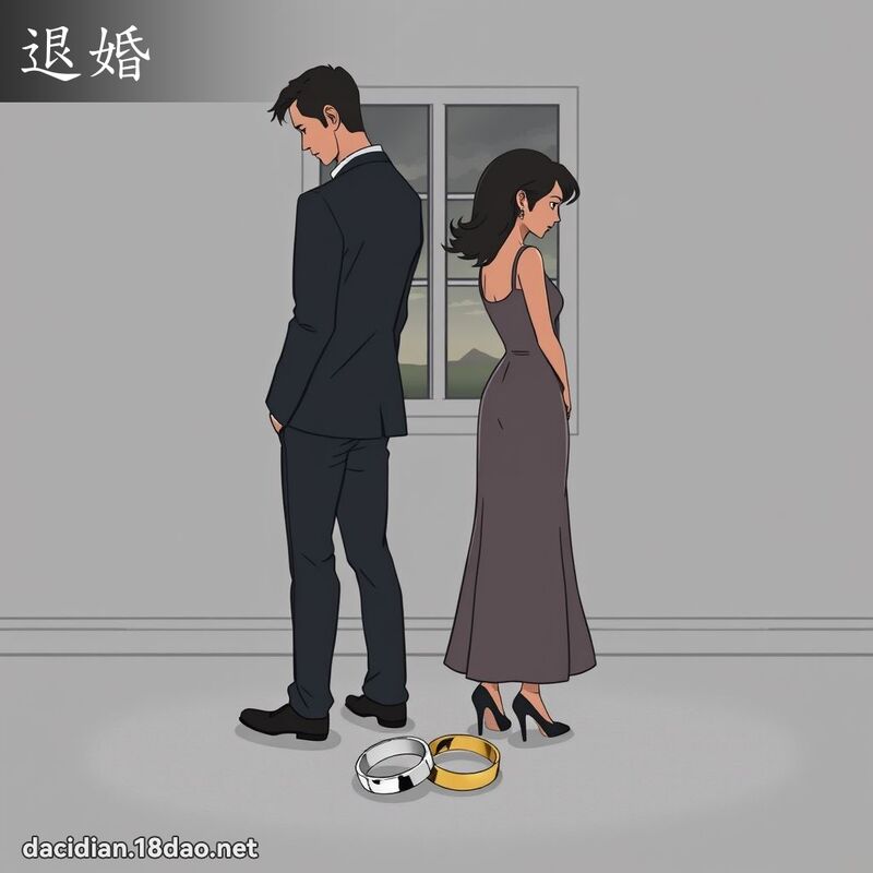 退婚 - 国语大辞典配图