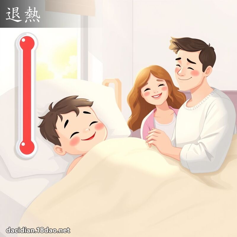 退熱 - 國語大辭典配圖