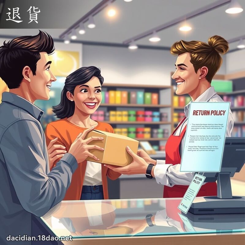 退货 - 国语大辞典配图
