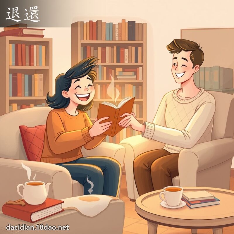 退還 - 國語大辭典配圖