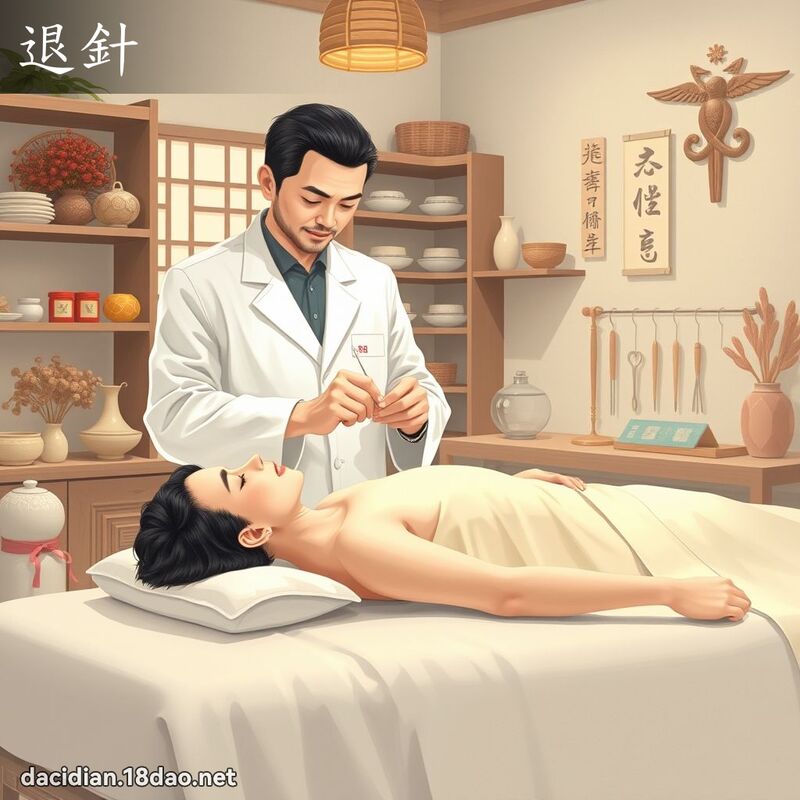 退针 - 国语大辞典配图
