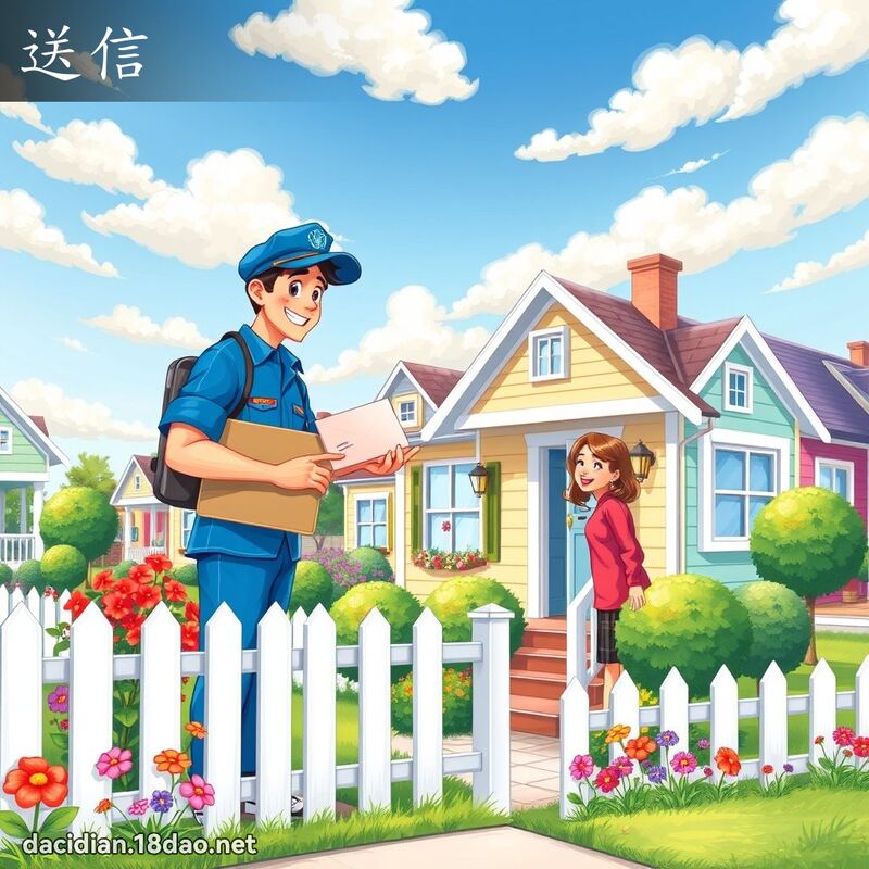 送信 - 国语大辞典配图