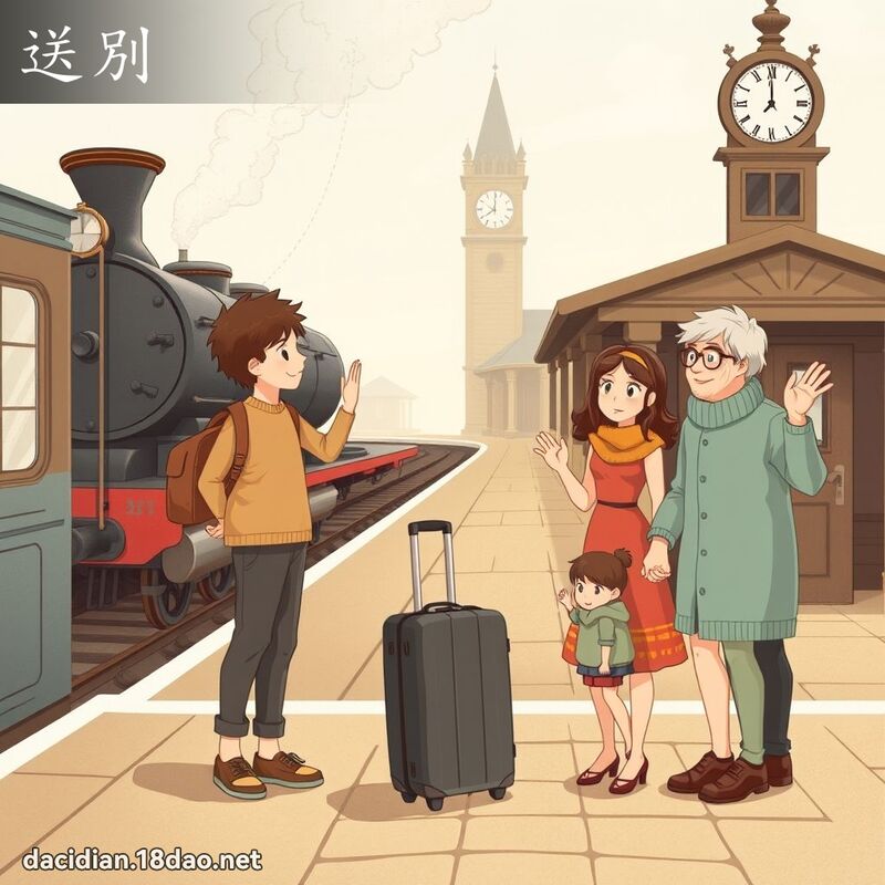 送別 - 国语大辞典配图