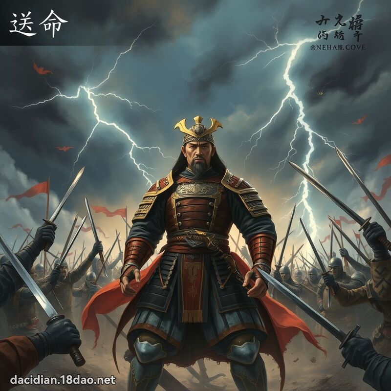 送命 - 国语大辞典配图