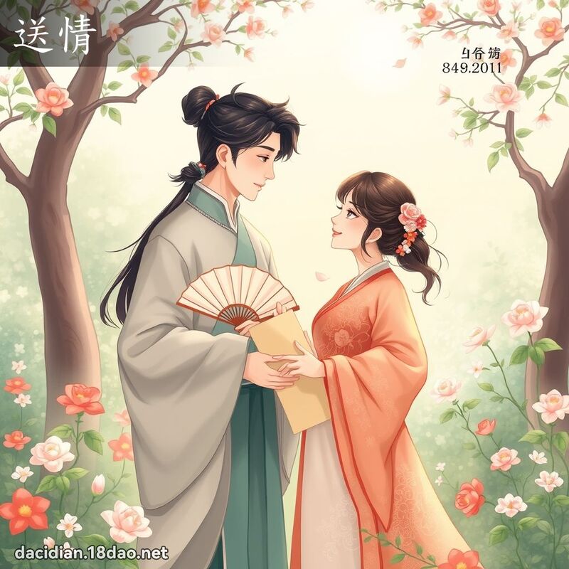 送情 - 國語大辭典配圖