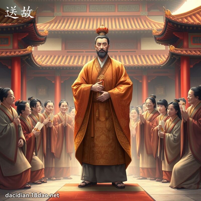 送故 - 国语大辞典配图