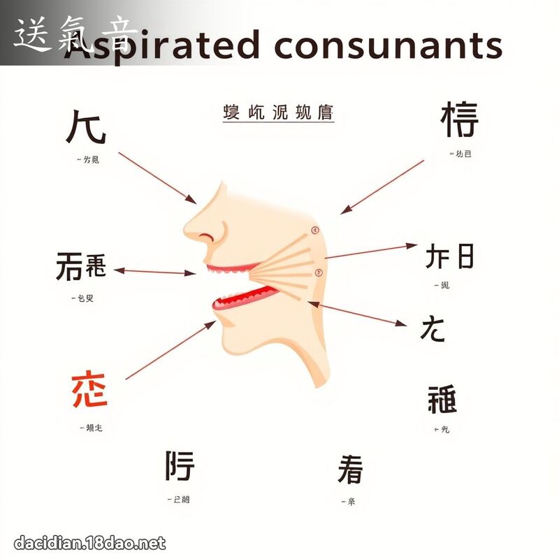 送氣音 - 國語大辭典配圖