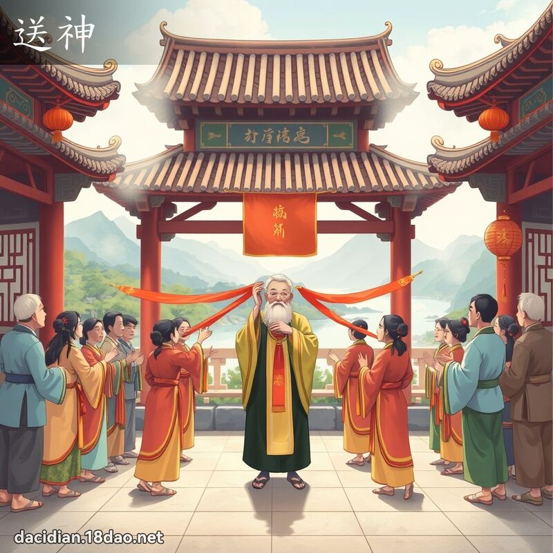 送神 - 国语大辞典配图