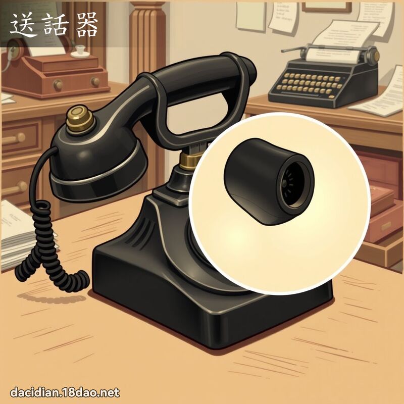 送話器 - 國語大辭典配圖