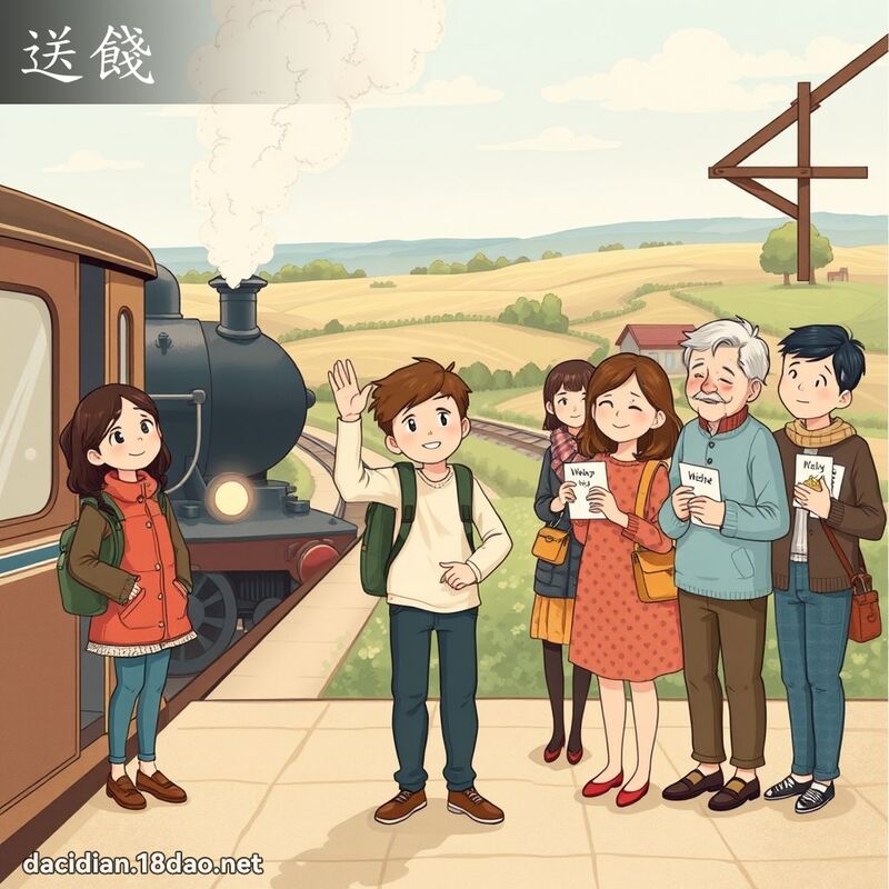 送餞 - 國語大辭典配圖