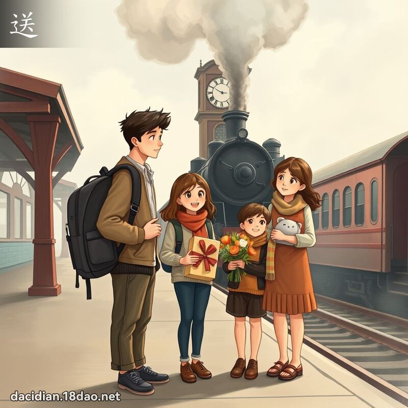 送 - 國語大辭典配圖