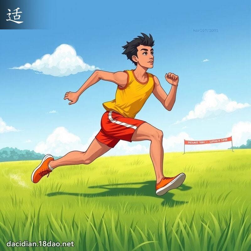 汉字: 适 (多音字)