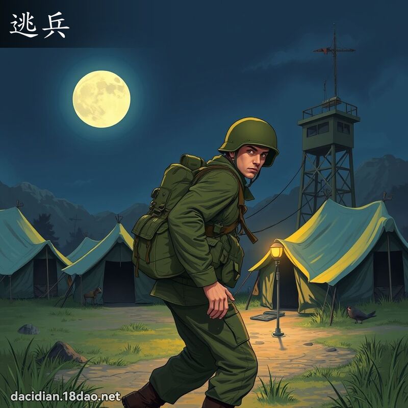 逃兵 - 國語大辭典配圖