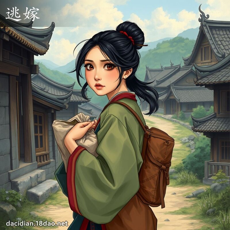 逃嫁 - 国语大辞典配图