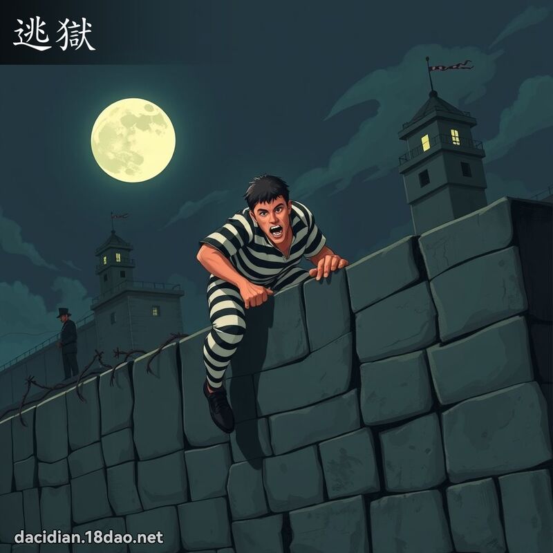 逃狱 - 国语大辞典配图