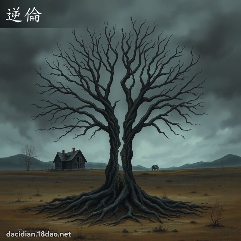 逆倫 - 國語大辭典配圖