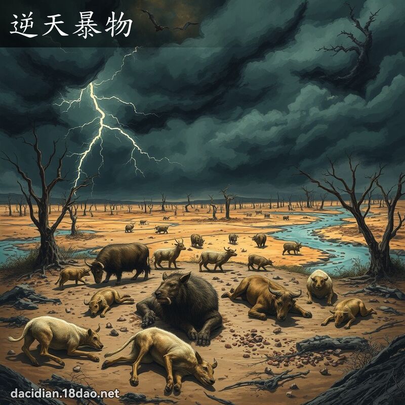 逆天暴物 - 国语大辞典配图