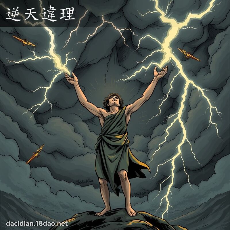 逆天違理 - 國語大辭典配圖