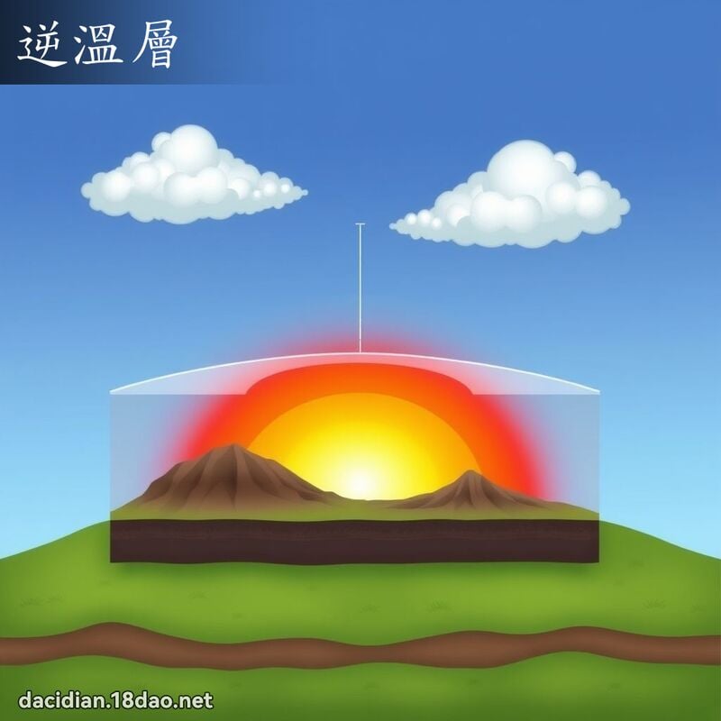 逆溫層 - 國語大辭典配圖
