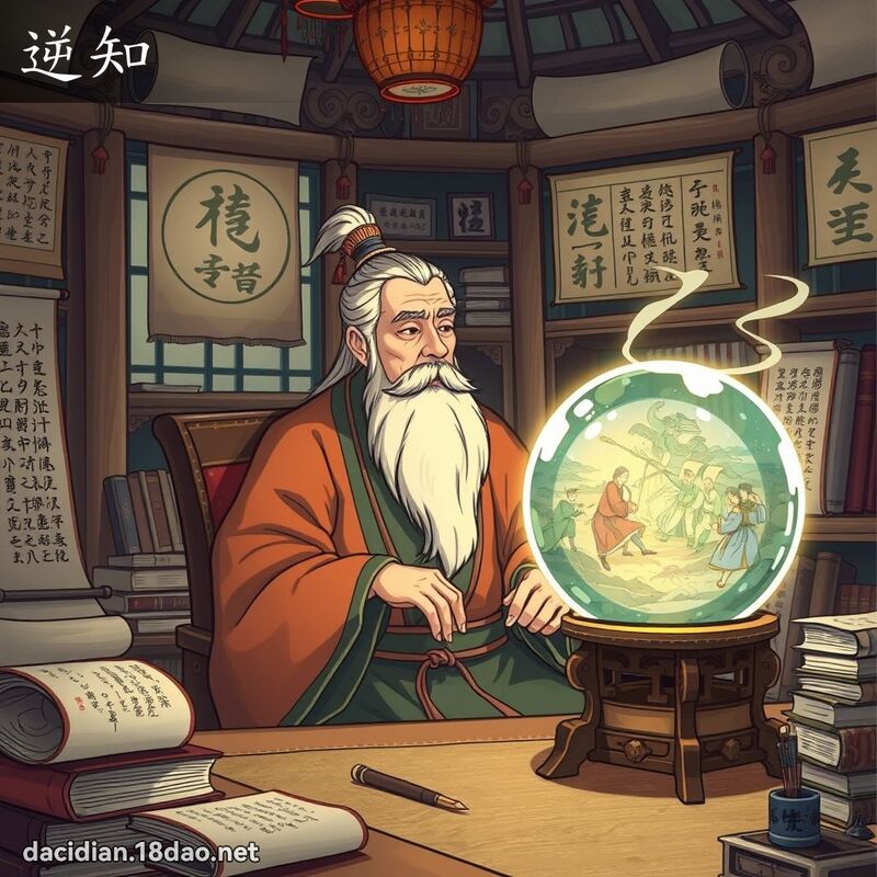 逆知 - 国语大辞典配图