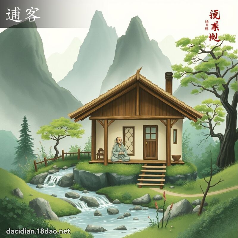 逋客 - 国语大辞典配图