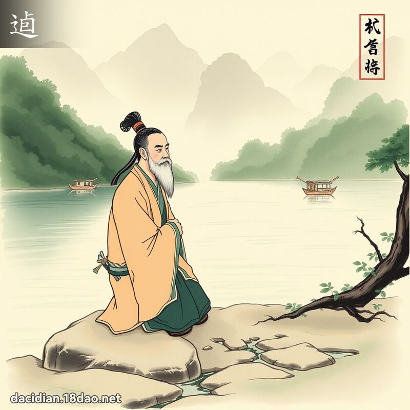 逌 - 國語大辭典配圖