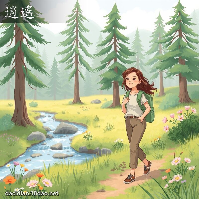 逍遥 - 国语大辞典配图