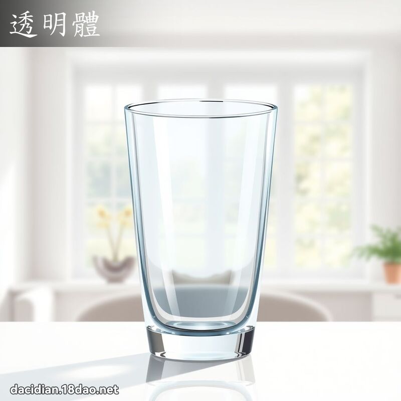 透明体 - 国语大辞典配图