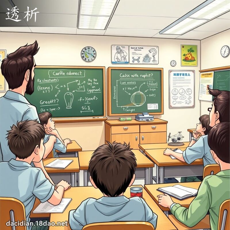 透析 - 国语大辞典配图