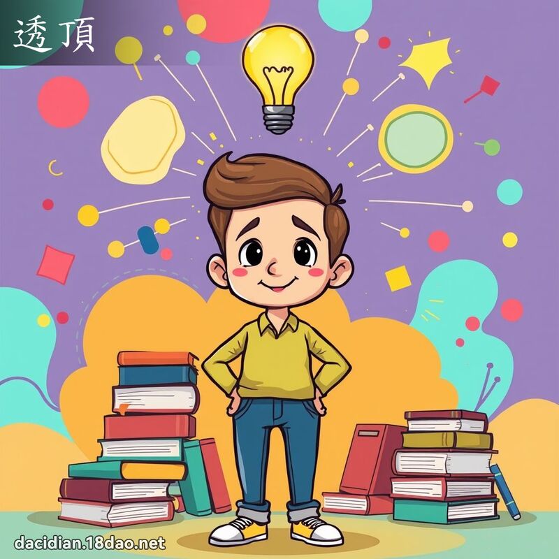 透顶 - 国语大辞典配图