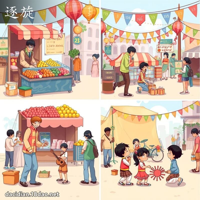 逐旋 - 國語大辭典配圖