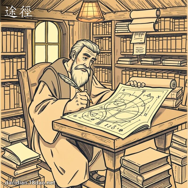 途径 - 国语大辞典配图