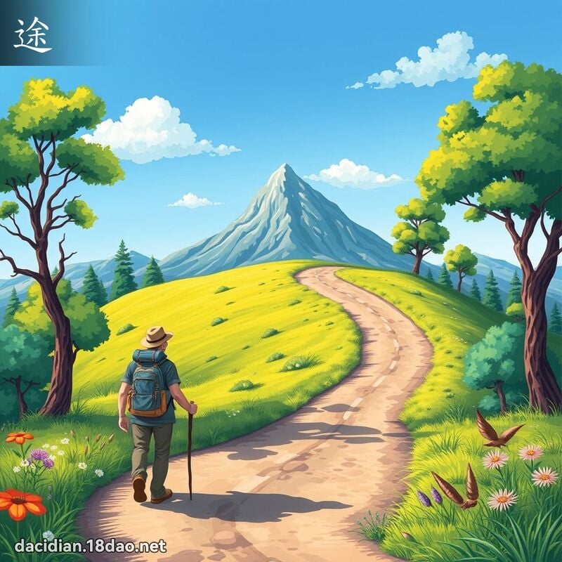 途 - 國語大辭典配圖