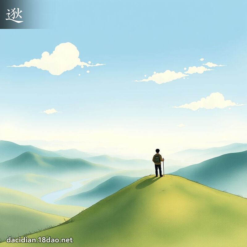 逖 - 国语大辞典配图