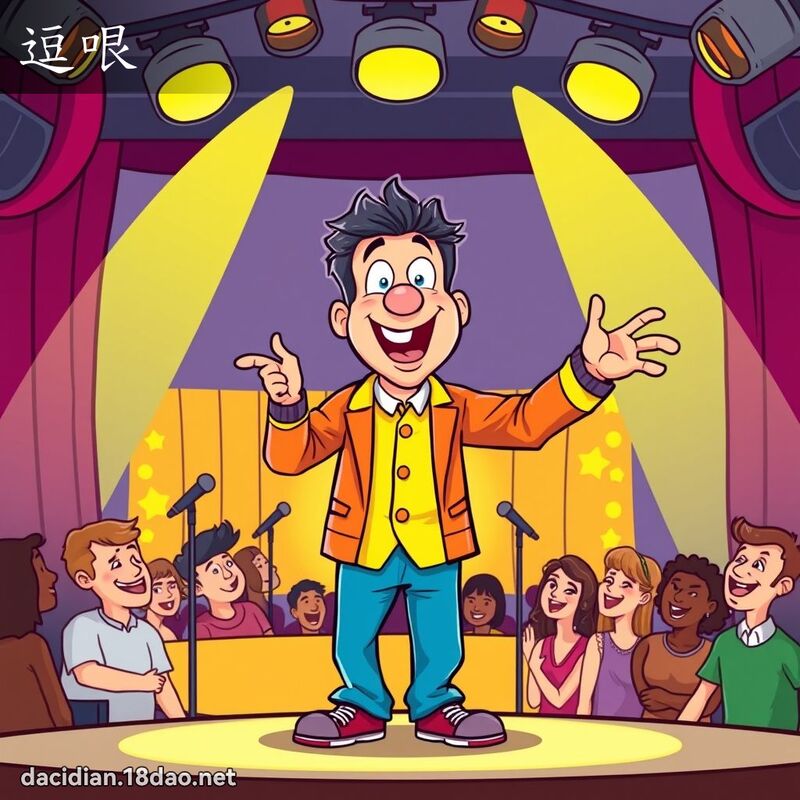 逗哏 - 國語大辭典配圖
