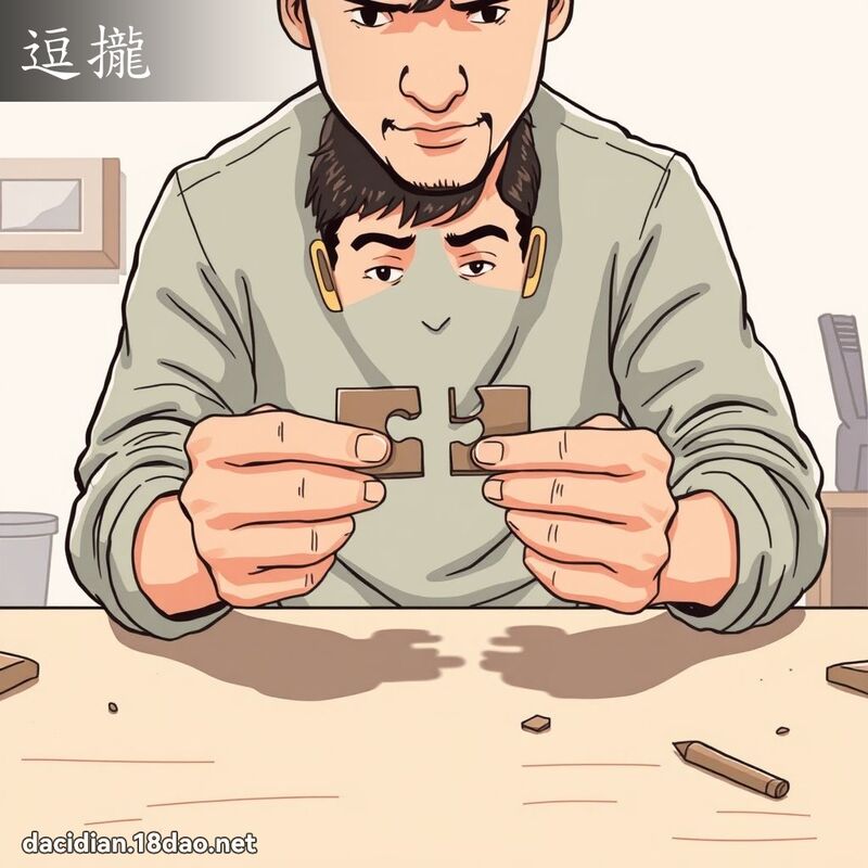 逗拢 - 国语大辞典配图