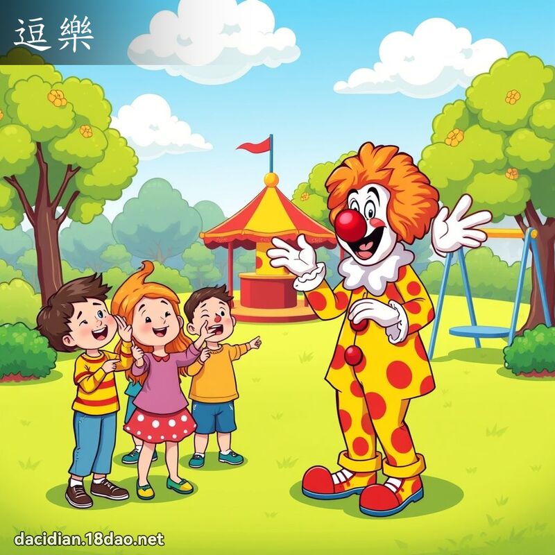 逗樂 - 國語大辭典配圖