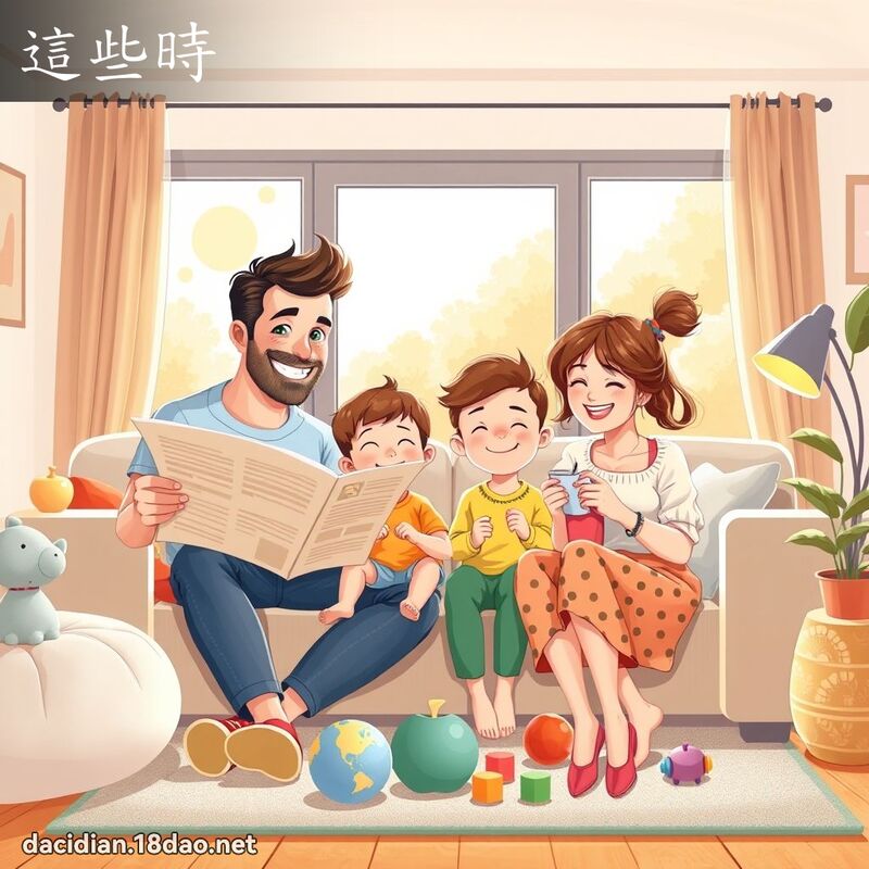 这些时 - 国语大辞典配图