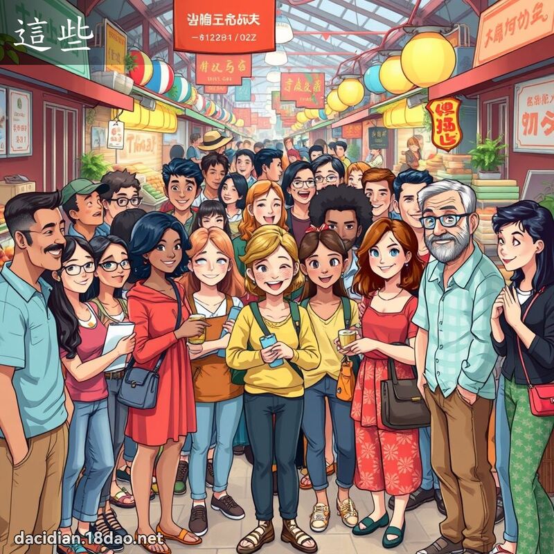 这些 - 国语大辞典配图