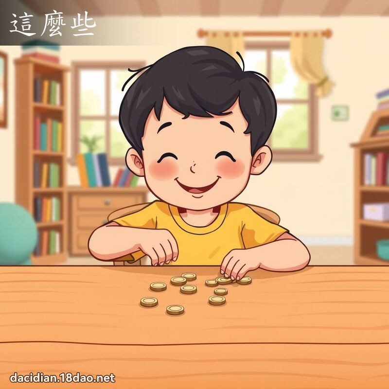 这么些 - 国语大辞典配图