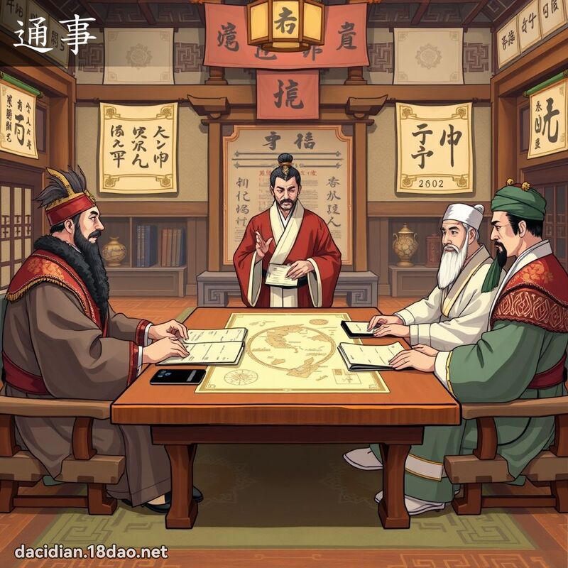 通事 - 國語大辭典配圖