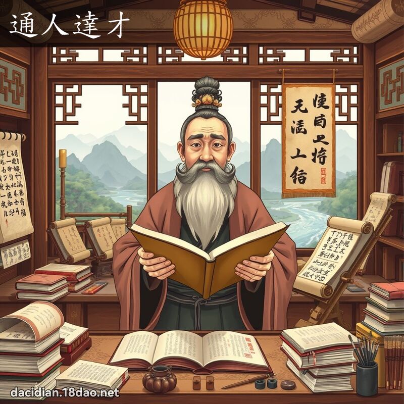 通人达才 - 国语大辞典配图