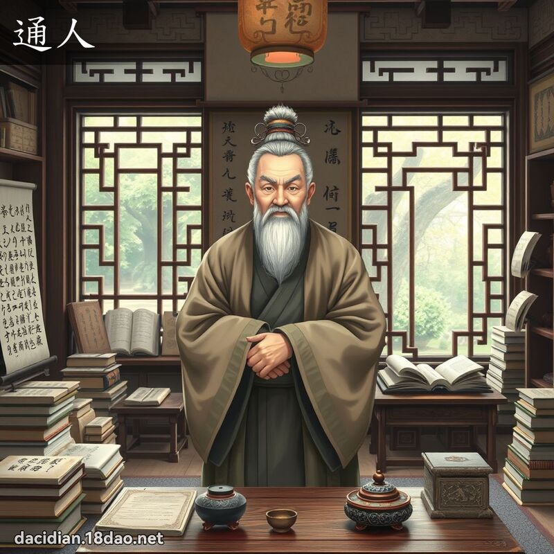 通人 - 國語大辭典配圖