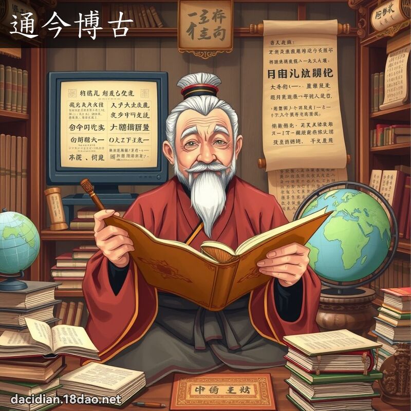通今博古 - 國語大辭典配圖