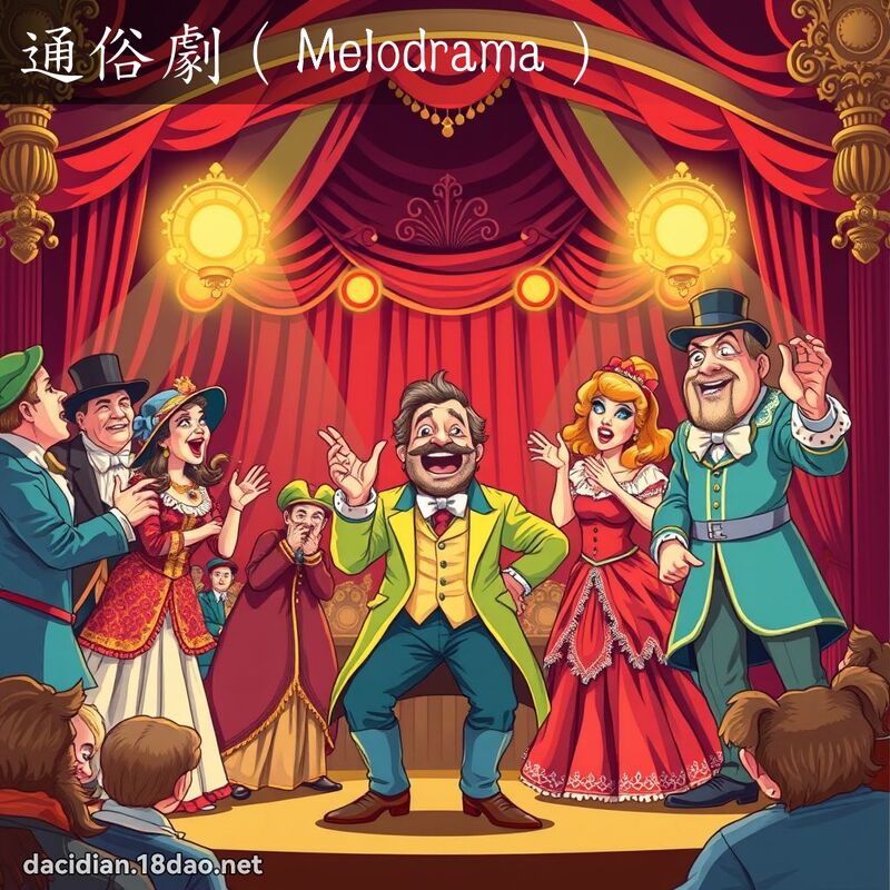 通俗剧（Melodrama） - 国语大辞典配图