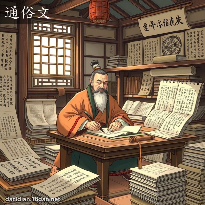 通俗文 - 國語大辭典配圖